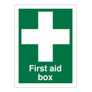 First Aid Box Sign